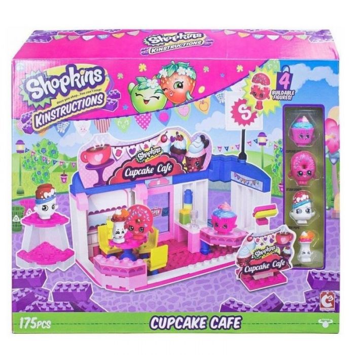 Shopkins Cupcake Cafe Конструктор Шопкинс Кекс Кафе 37335/37337