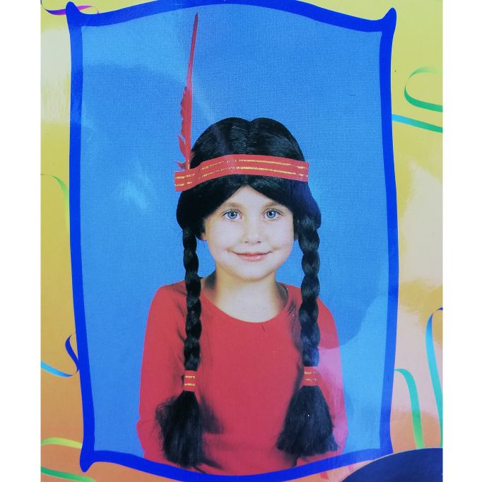 Карнавальный парик детский "Индеец" Н65208