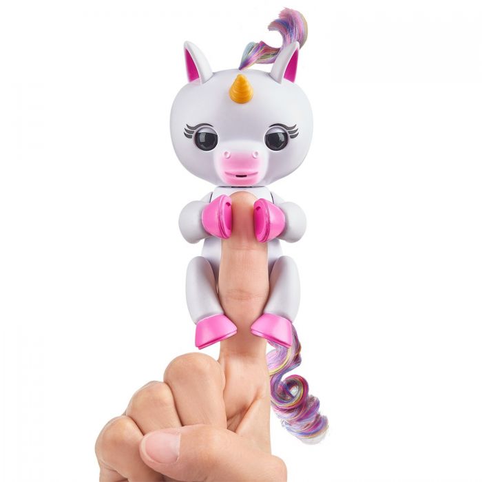 Интерактивный ручной единорог Fingerlings Baby Unicorn Gigi Гиги  3708