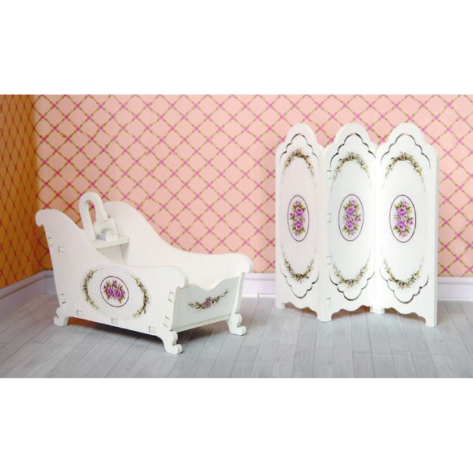 Мебель для кукол Одним прекрасным утром - Ванная комната Прованс 59405