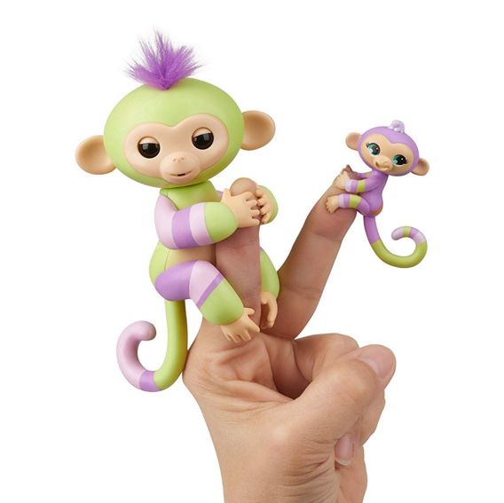 Интерактивная обезьянка с малышом Fingerlings Baby Monkey Jess & Eden 3548M