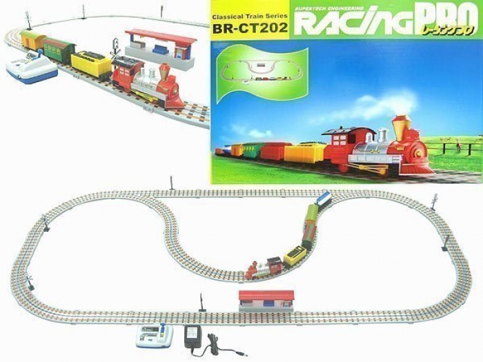 Детская железная дорога Classical Train 5,6 м, контроль скорости (220V) 202T