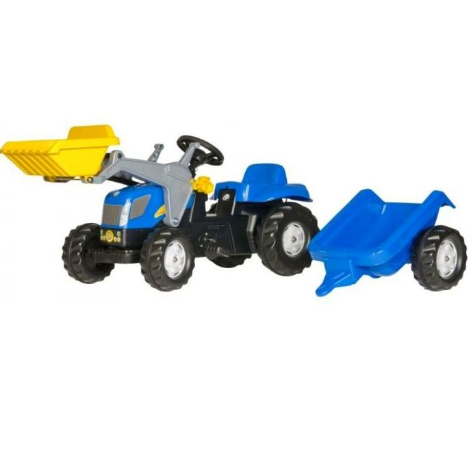 Rolly Toys Трактор педальный rollyKid New Holland T 7040  023929 от 2-х лет