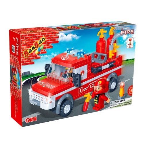 Конструктор BanBao Пожарные Big Fire Truck 158 деталей 8299