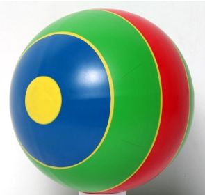 Детский мяч резиновый 200мм  С-102ЛПв