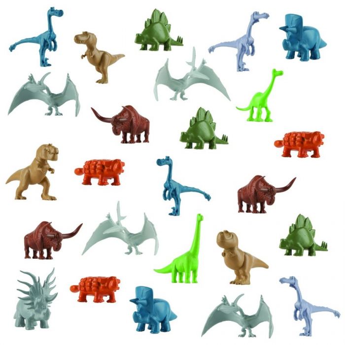 Игровой набор Хороший динозавр Мир динозавров 25 мини-фигурок 62321