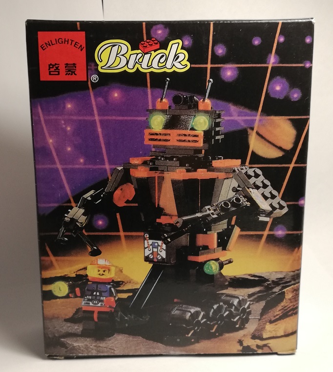 Конструктор Brick Космос, робот-разведчик 9613