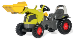 Детский педальный трактор с ковшом rollyKid CLAAS Elios 025077 от 2-х лет