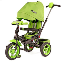 Трехколесный велосипед Leader-2 Moby Kids T400-2 Green
