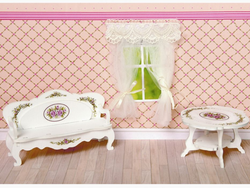 Мебель для кукол Одним прекрасным утром - Гостиная Прованс 59411