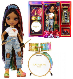 Кукла Rainbow High Rockstar Vanessa Tempo 423324