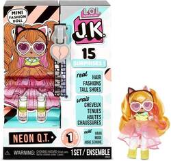LOL Surprise JK Neon QT мини кукла + 15 сюрпризов 570776