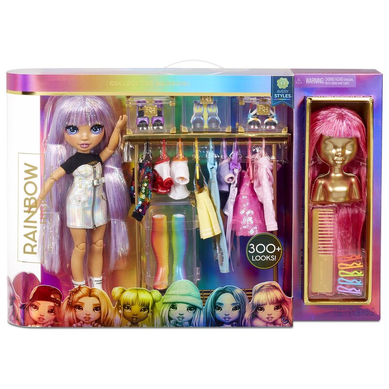 Кукла Rainbow High Fashion Studio Avery Styles с одеждой 571049