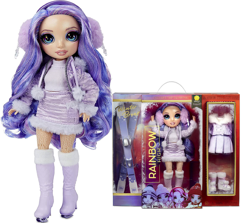 Кукла Rainbow High Winter Break Violet Willow Purple 574804