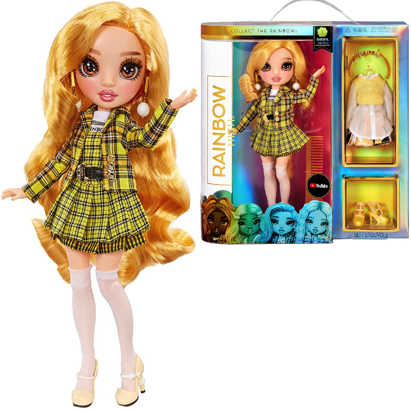 Кукла Rainbow High Fashion Sheryl Meyer + 2 комплекта одежды 575757