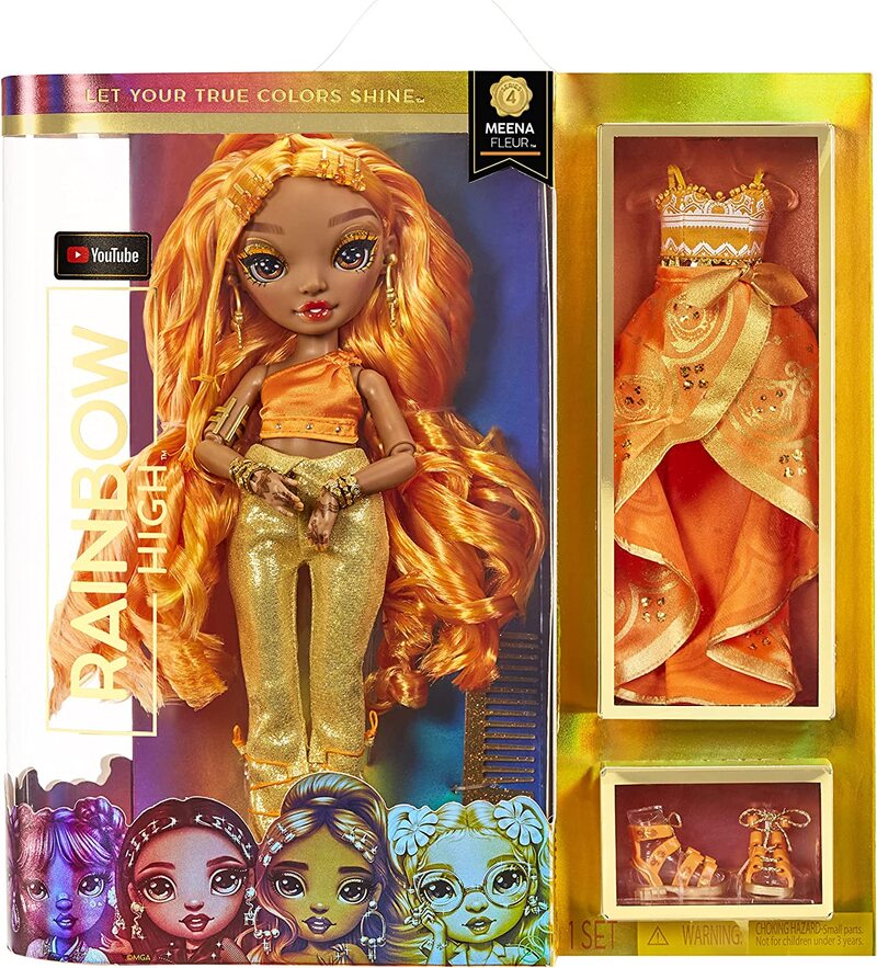 Кукла Rainbow High Fashion Meena Fleur (Saffron Gold)578284