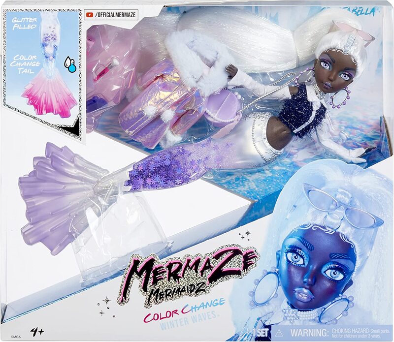 Кукла Русалка Mermaze Mermaidz Winter Waves Crystabella 585411