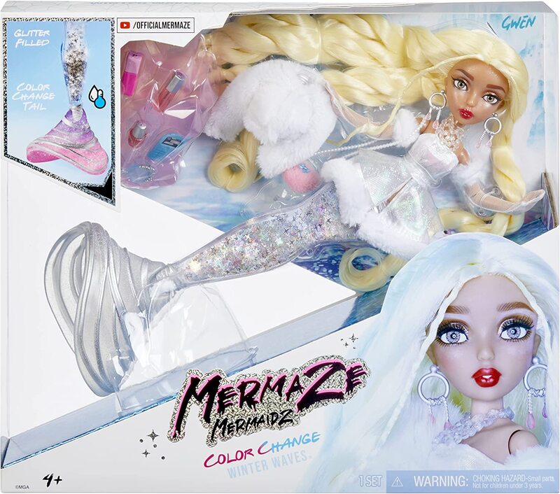 Кукла Русалка Mermaze Mermaidz Winter Waves Gwen 585428