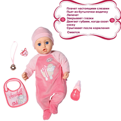 Кукла интерактивная  Baby Annabell Zapf Creation 43 см 706-367