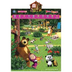 Обучающий плакат Умка В мире животных. Маша и Медведь IP6254