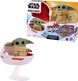 Интерактивная игрушка Hasbro Star Wars Wild Ridin Grogu малыш Йода 12 см F3954