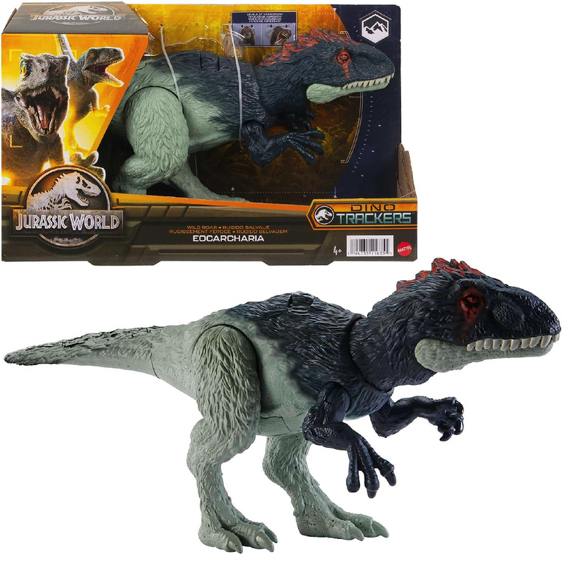 Динозавр Jurassic world Wild Roar Eocarcharia 32 см HLP17