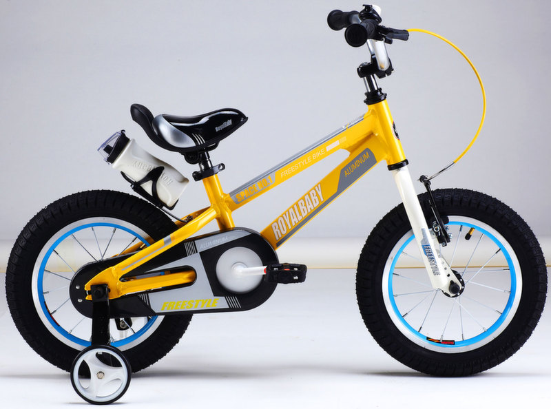 Велосипед Royal Baby Freestyle Space №1 Alloy 16" жёлтый